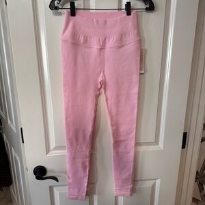 Spiritual Gangster Pink Lovesculpt Workout Leggings size M/L